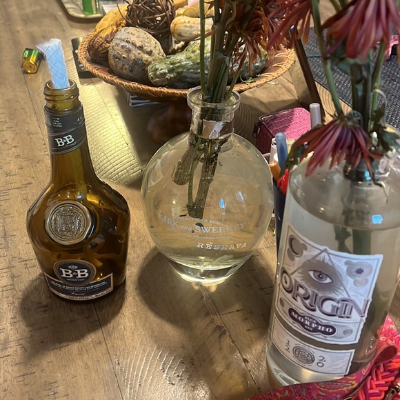 Empty high end bottles Dusse High West Kirk & Sweeney, DYI, Art projects, Vases - Picture 3 of 12